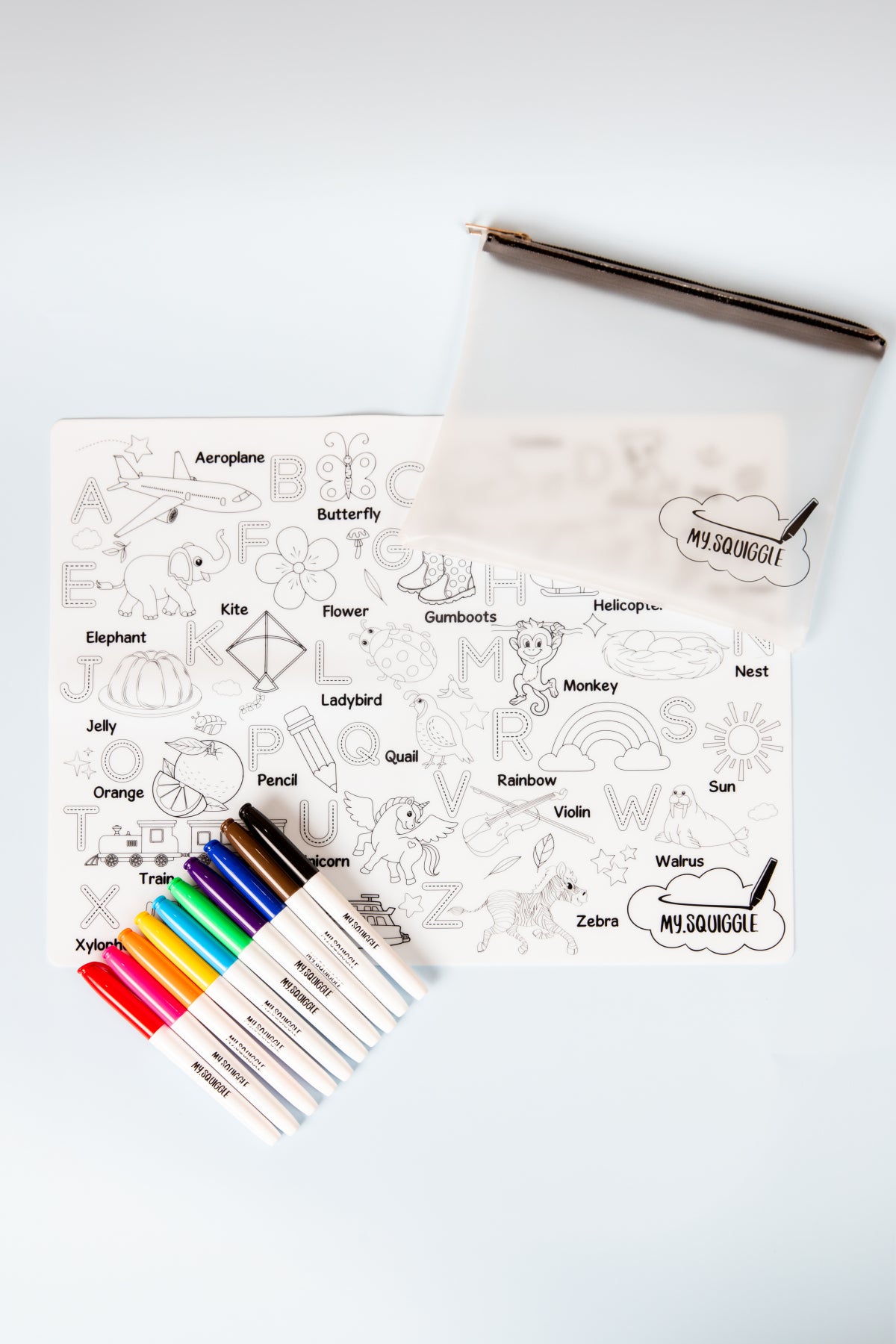 A-Z | Childrens Colouring Mat