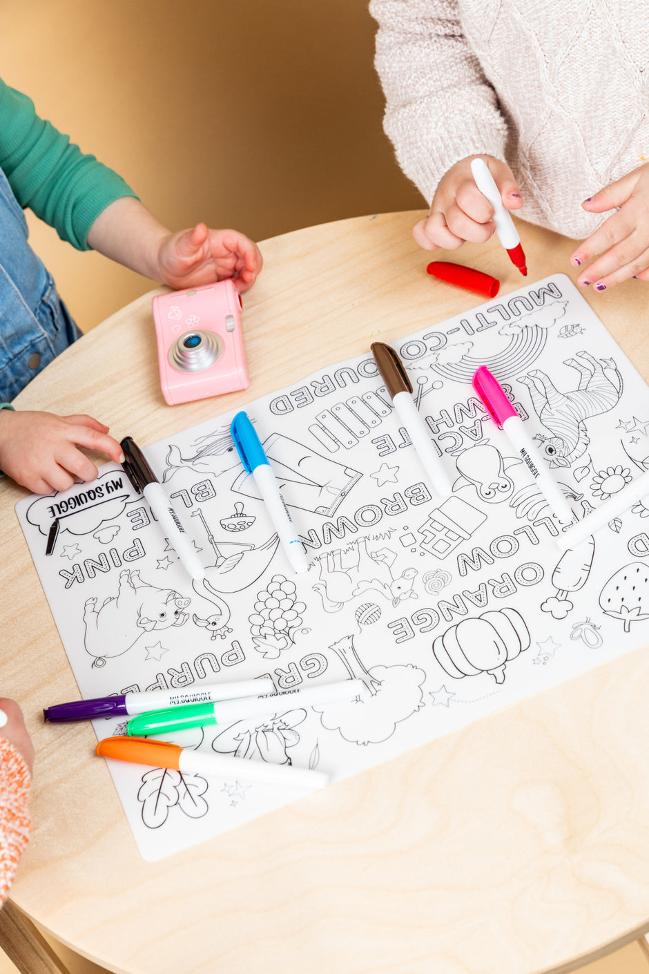My Squiggle | Children's Reusable Silicone Drawing & Colouring Mats